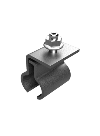 Round Seam Clamp for Kalzip, Sheet metal, (BTO UK)